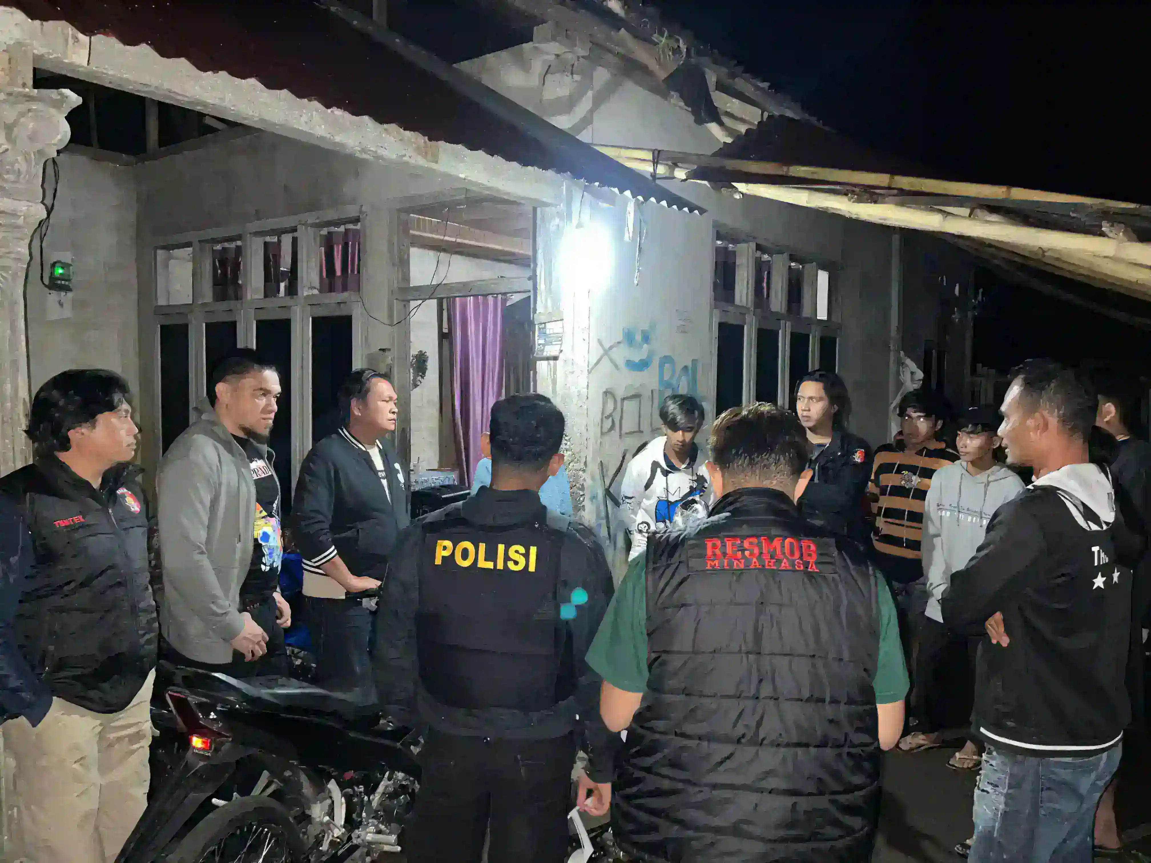 Respon Cepat Tim Resmob Redam Keributan Pemuda di Desa Tandengan